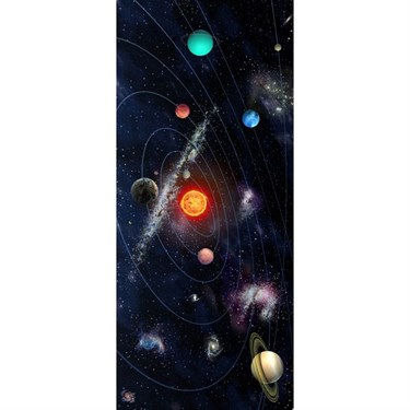 Фотообои "Планеты солнечной системы" С-001 (1 полотно), 95x220 см - фото 51445