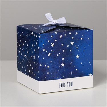 Коробка складная «For you», 12 × 12 × 12 см - фото 52150