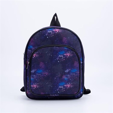 Рюкзак на молнии, цвет сиреневый - фото 54030