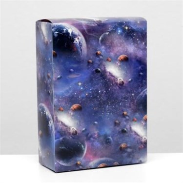 Коробка складная «Галактика», 16 × 23 × 7,5 см - фото 54047