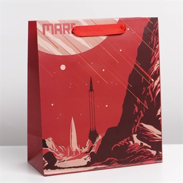 Пакет ламинированный вертикальный «Mars», ML 23 × 27 × 11,5 см - фото 54974