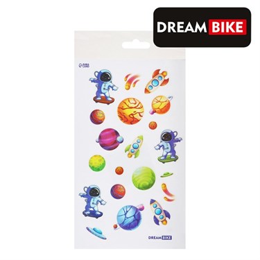 Наклейки светящиеся на велосипед, Космос, Dream Bike - фото 56109
