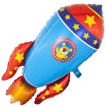 Шар фольгированный 41'' «Космическая ракета», фигура