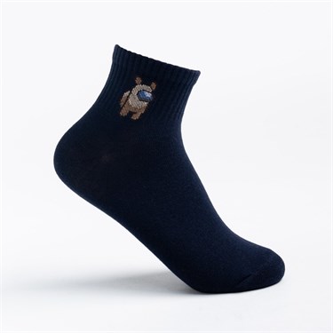 Носки детские Among Us, цвет чёрный, размер 22 (10-12 лет) 7888735