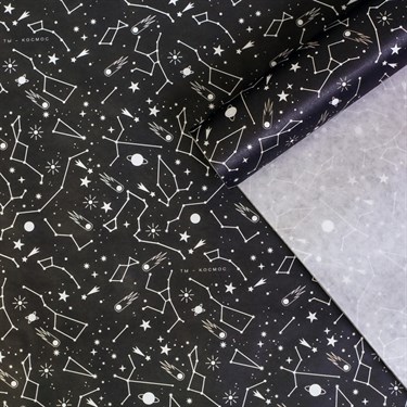 Бумага упаковочная крафтовая «Космос», 70 × 100 см