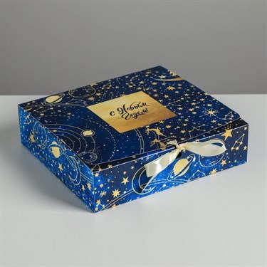 Складная коробка подарочная «Тепла и уюта», 20 × 18 × 5 см
