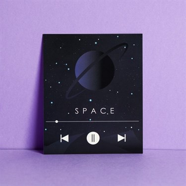 Открытка инстаграм «Космос», 8,8 × 10,7 см
