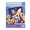 Аппликации геометрическими наклейками «Котик в космосе» 21х29.7см 7645883