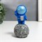 Сувенир полистоун "Астронавт на астероиде" ярко-синий 12х6,5х6,5 см - фото 55201