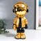 Сувенир полистоун "Космонавт в золотом со звёздочкой" 35х16 см - фото 55582