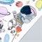 Наклейка пластик интерьерная 3D "Космические приключения" МИКС 25х55 см 7882130 - фото 56686 Наклейка пластик интерьерная 3D "Космические приключения" МИКС 25х55 см 7882130 - фото 56686