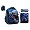 Рюкзак каркасный Across, 35 х 28 х 15 см, наполнение: мешок, пенал, синий - фото 56847