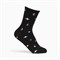 Носки женские, цвет чёрный/космос, размер 35-37 - фото 57977