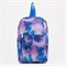 Рюкзак на молнии, 2 наружных кармана, цвет фиолетовый - фото 58043