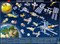 Карта детская «Наши достижения в космосе», настольная - фото 63121