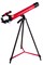 Телескоп Bresser (Брессер) Junior Space Explorer 45/600 AZ, красный 70132